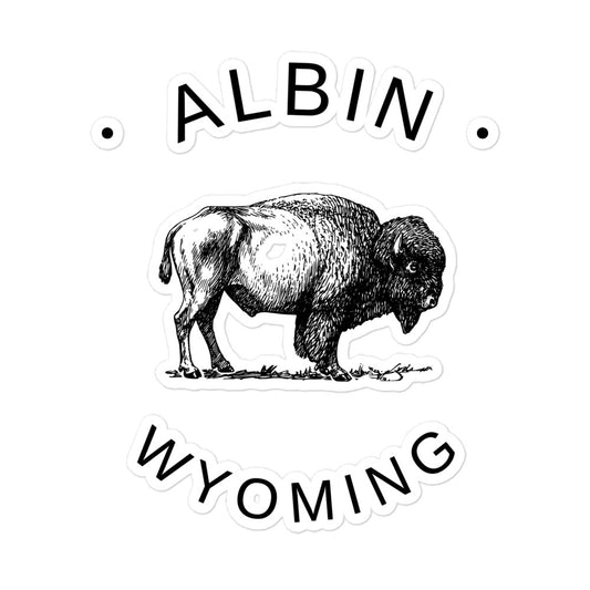 Albin Wyoming Sticker