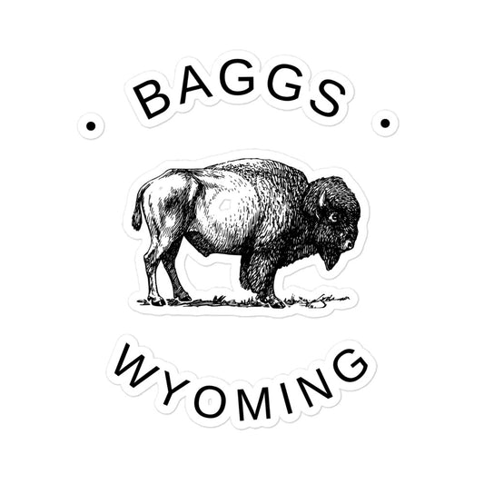 Baggs Wyoming Sticker